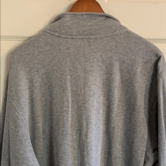 Izod Half Zip Grey Pullover - Picture 5 of 5